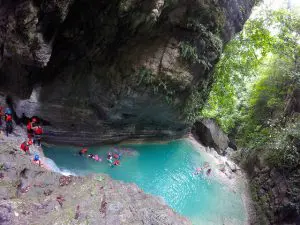 canyoneering tour