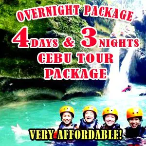 4Days and 3Nights Cebu Tour Package