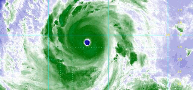 Typhoon Ompong threatens the Philippines